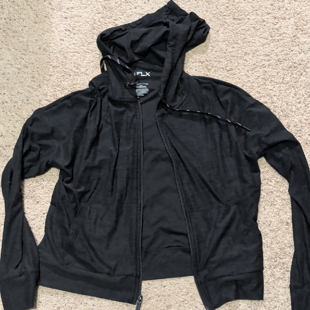 FLX Women's Black Hoodie